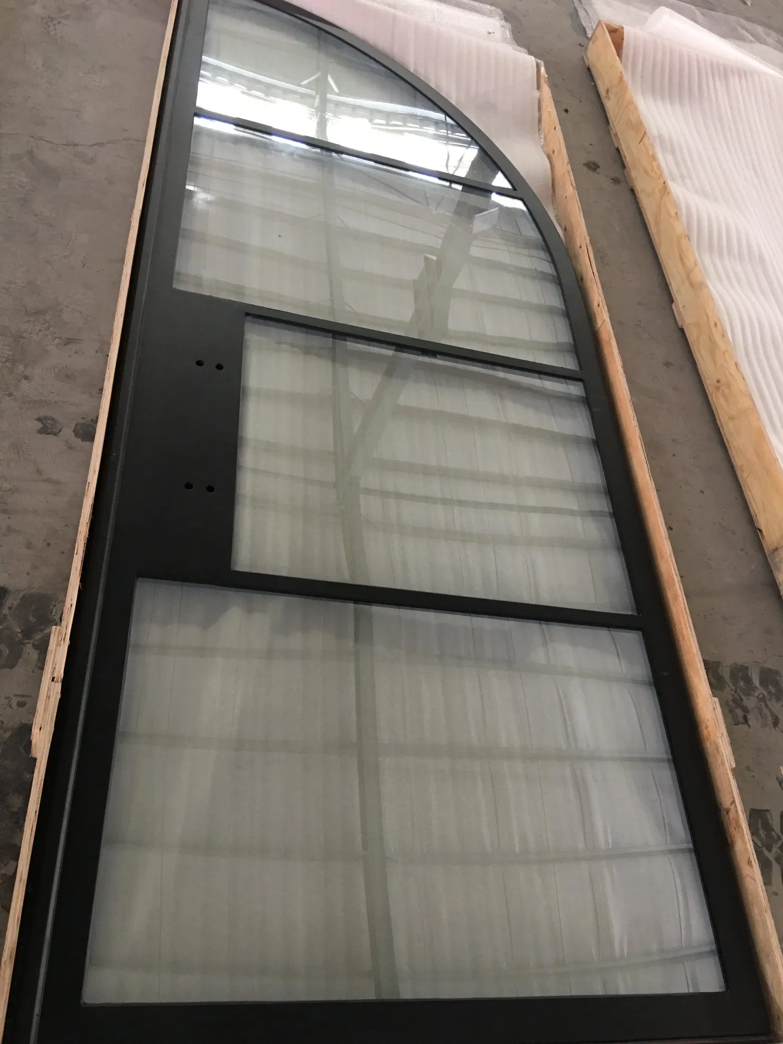 Hot Sale Cheap Price French Steel Door Iron Door