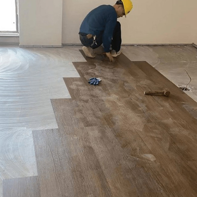 OEM/ODM Customized Self-Adhesive No Glue Down Loose Lay Floating Raised Access Piso Flotante Suelo De Vinilo Plastic Vinyl Flooring Lvt Plank