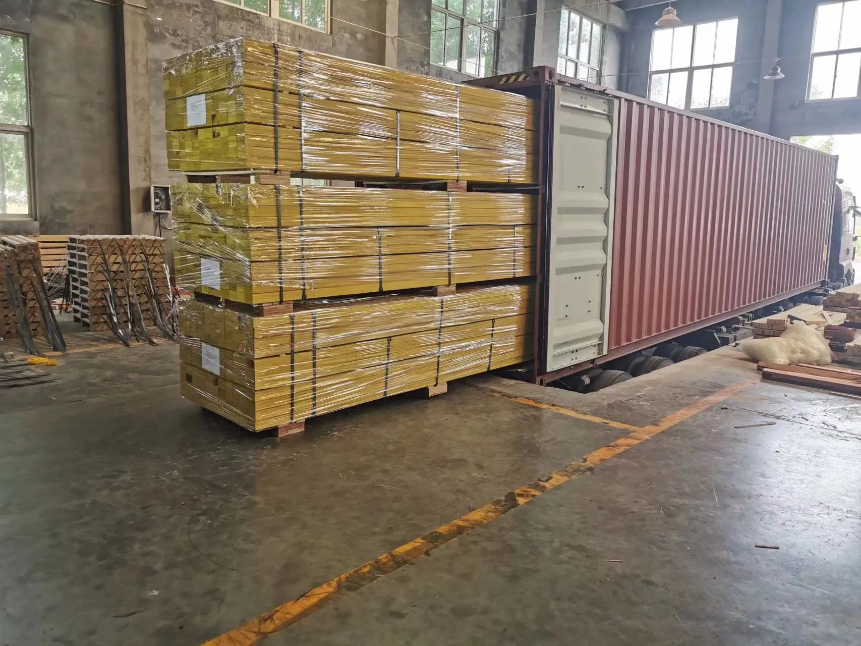 Resort Scenic Area Cabin Glulam Hardwood-0136