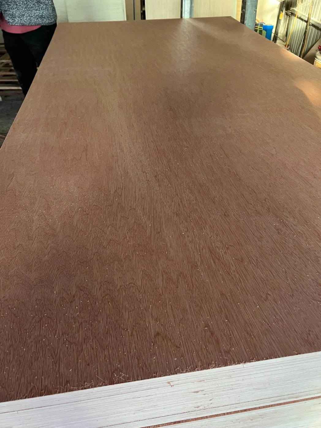 Sapelli Fancy Plywood Hardwood Core, E2 Glue