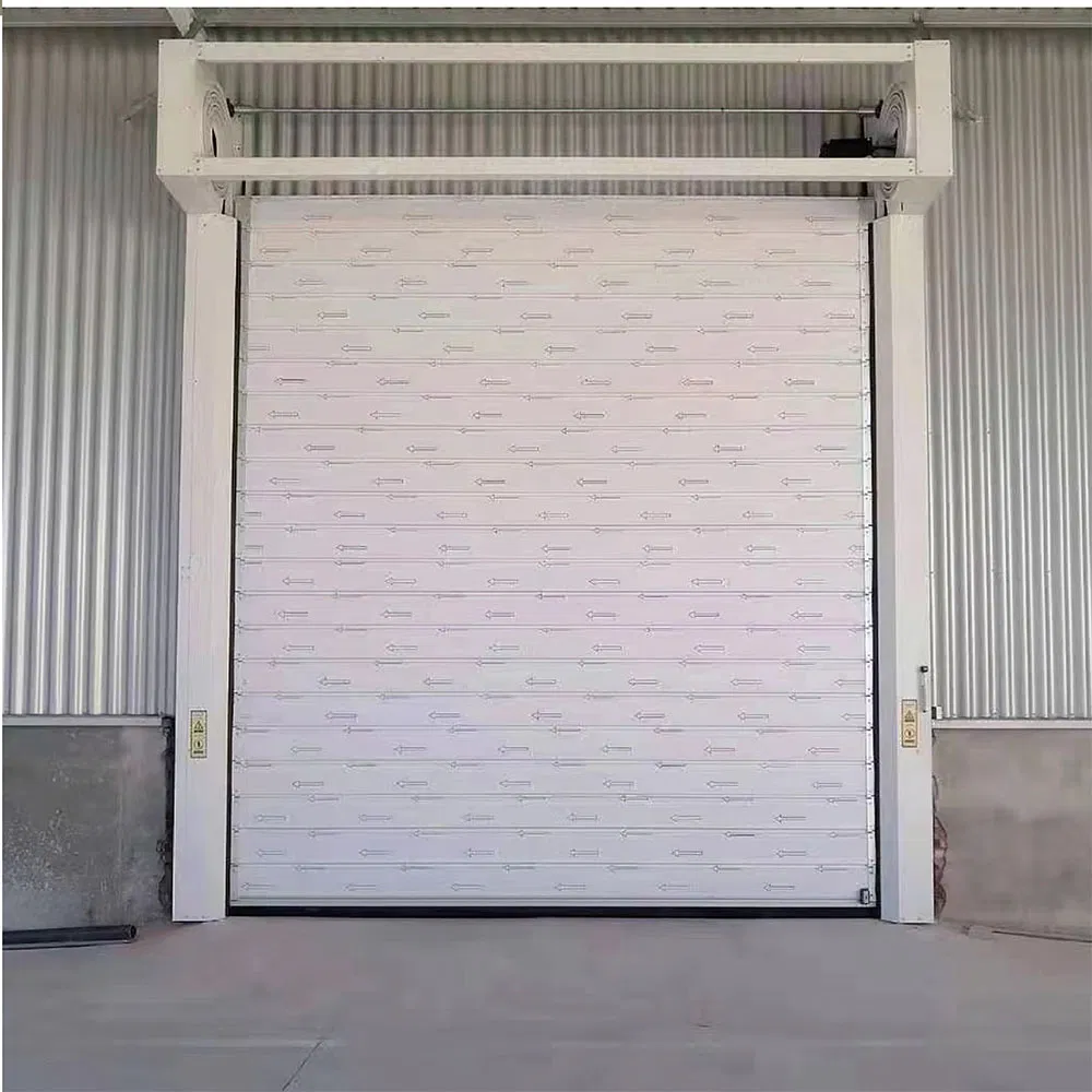 Durable Aluminum Alloy Spiral Door for Quick Security Access