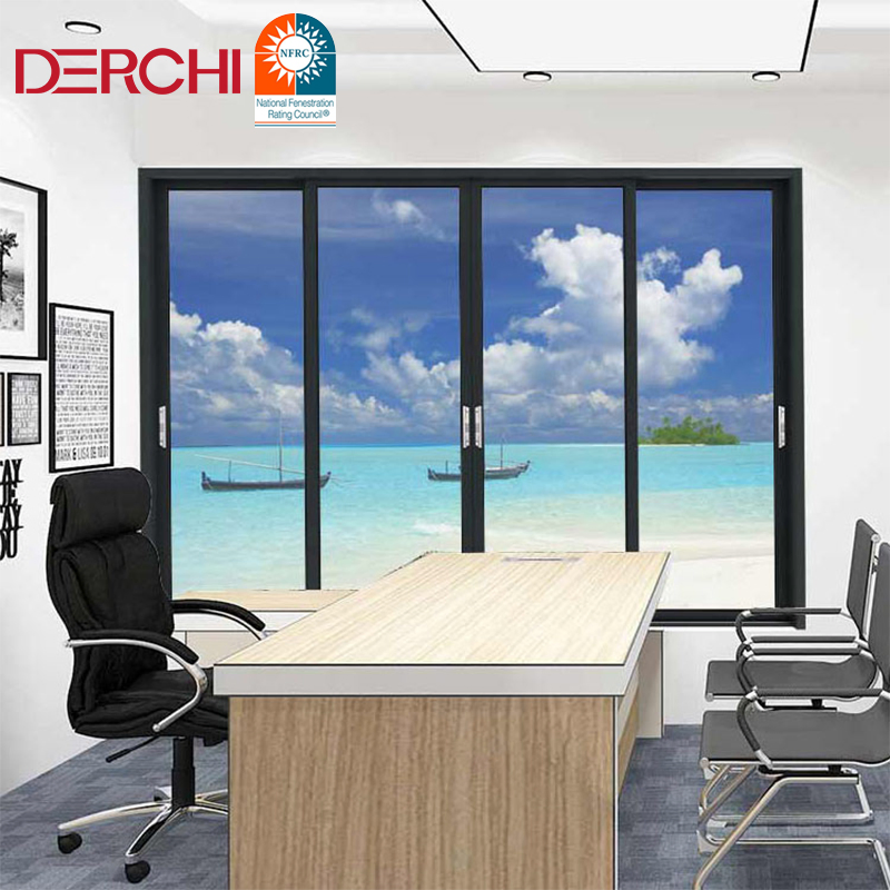 Commercial Flush Mounted Pocket Sliding Glass Door