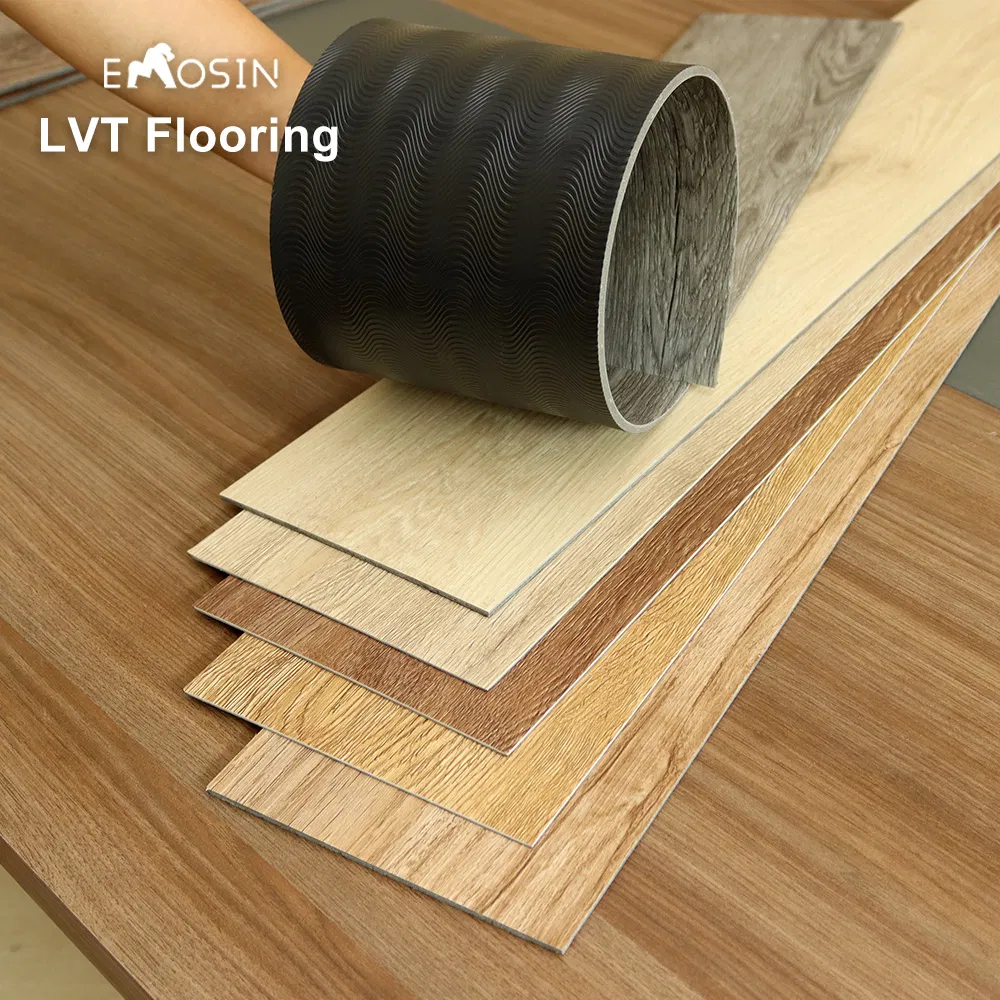 2mm 2.5mm 3mm Glue Down Lvp Carpet Design Luxury Lvt Dry Back Vinyl Flooring Lvt Plank for School Office