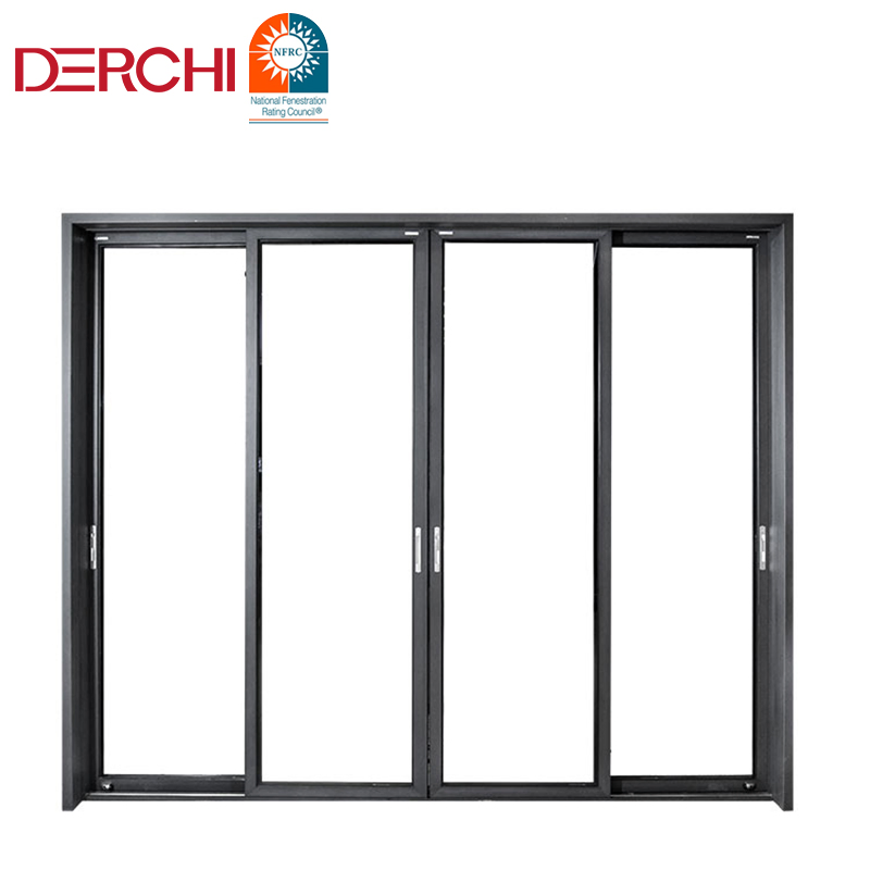 Commercial Flush Mounted Pocket Sliding Glass Door