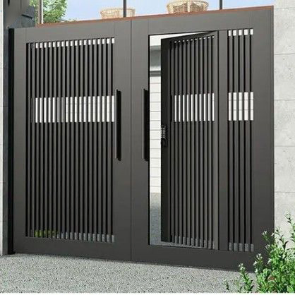 Wholesale Exterior Entrance Entry Other-Doors Metal-Door Metallic Stainless Steel Armored Aluminum Modern Gate Security-Door Composite-Door Residential