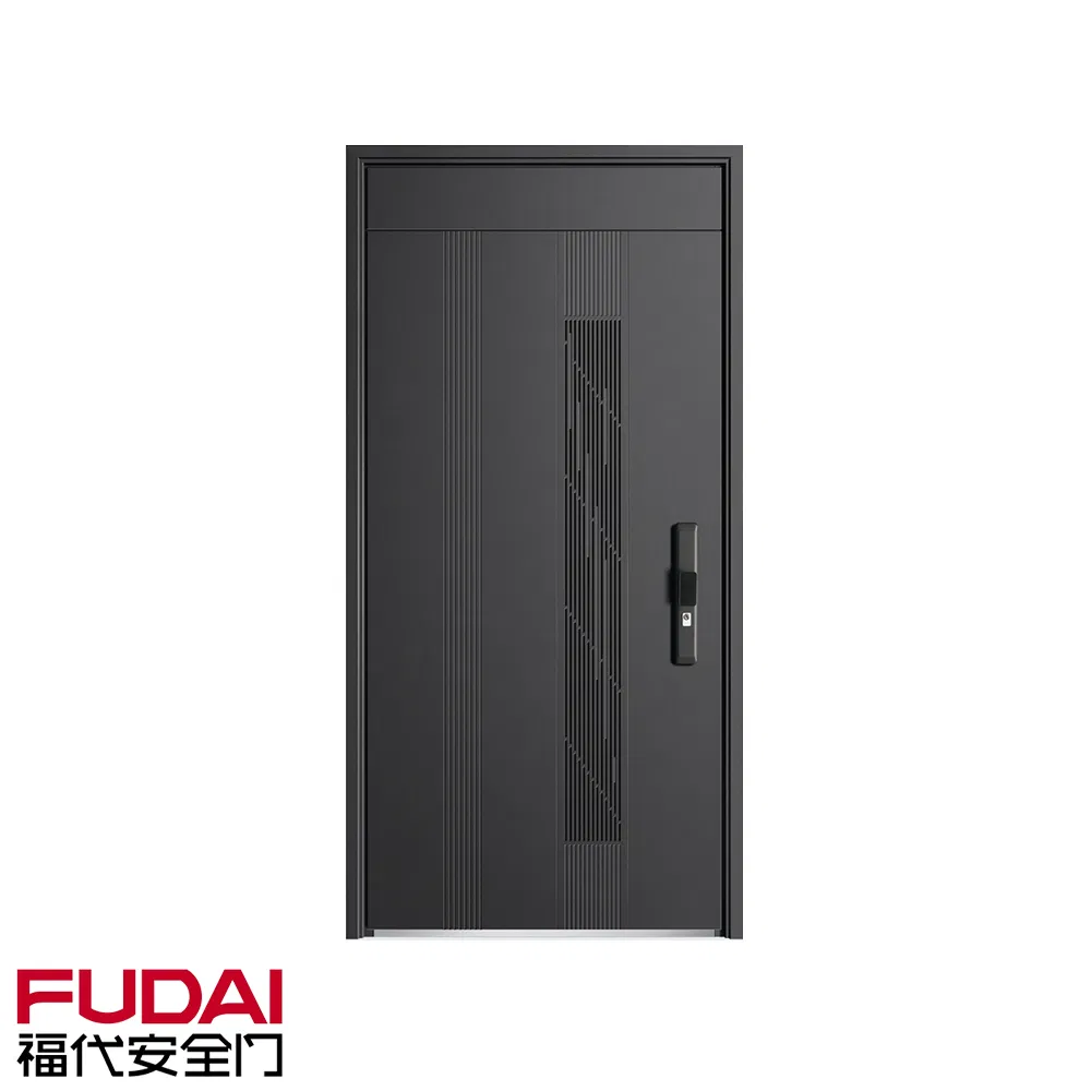 Modern Exterior Main Door Designs Front Entry Doors Entrance Security Steel Door for House