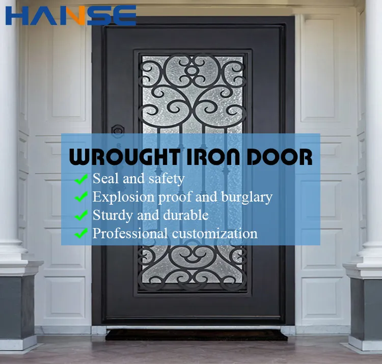 Wrought Iron Door Main Entry