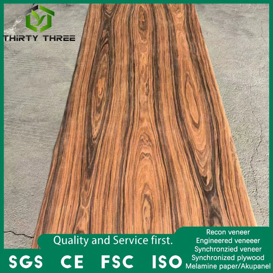 Hot Sale High Quality Engineered Wood Veneer Sheet Vunir Wooden Veneer Customization