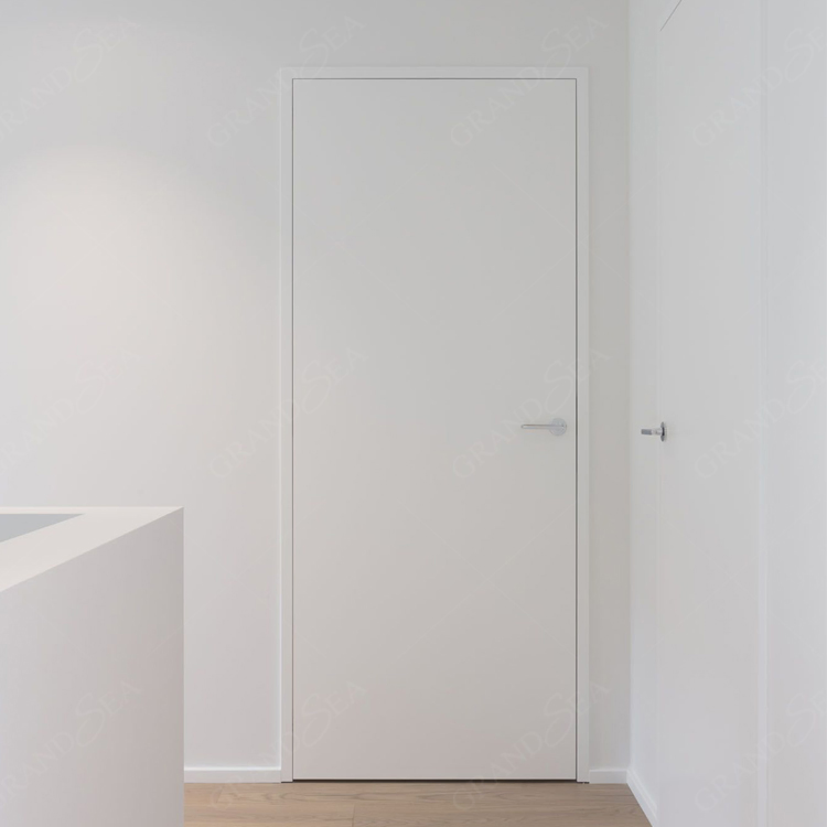 Customized Interior Hidden MDF Pocket Doors Design Sliding Cavity Barn Doors with Hidden Door Hardware