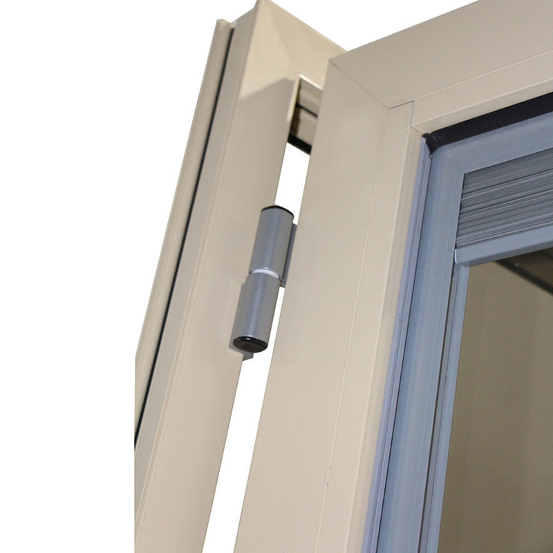 Customized Tempered Glass Entry Door Storm Proof Security Glass Exterior Doors