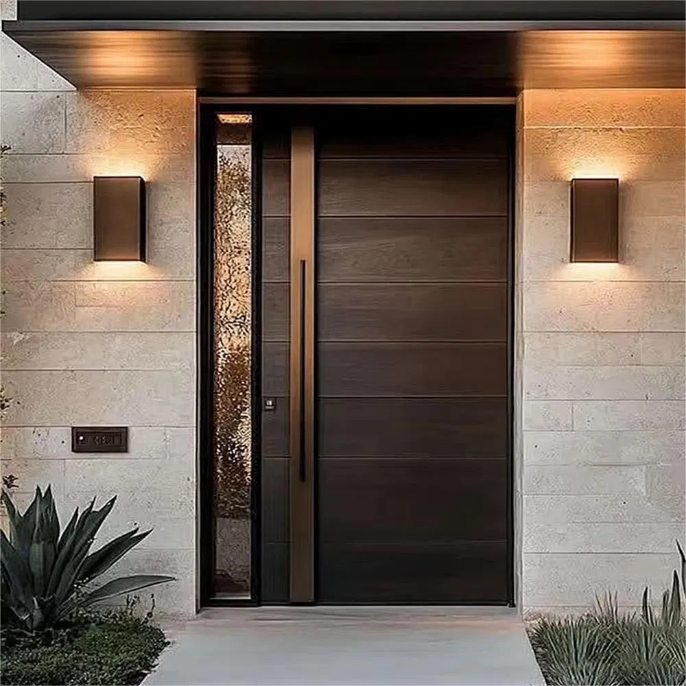 Durable Easy Install Exterior Security Steel Door for Villas