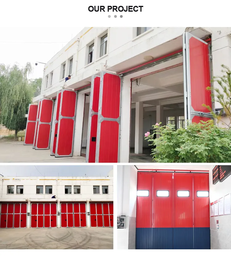 Industrial Folding Door Detail