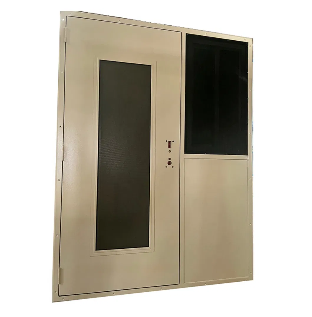 Modern Metal Louvered Door