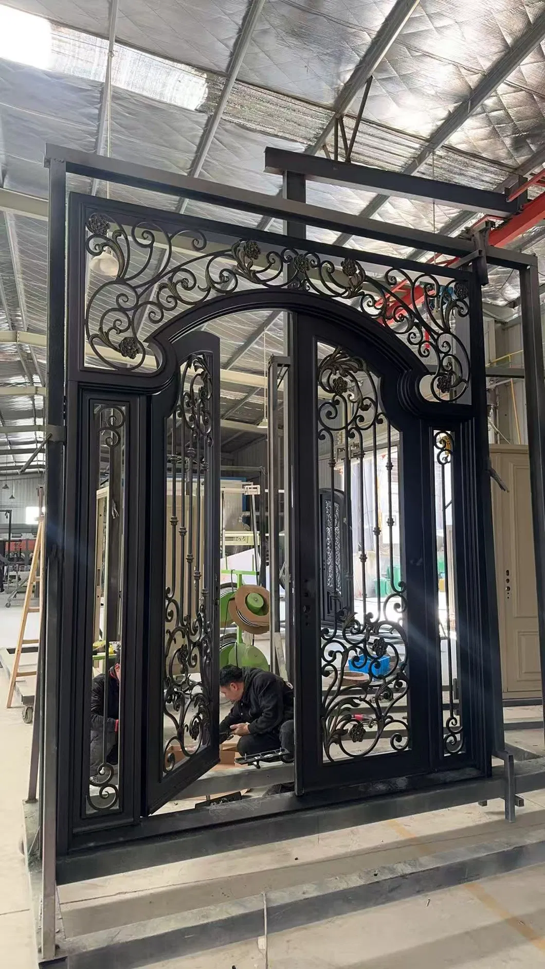 Wrought Iron Door Details