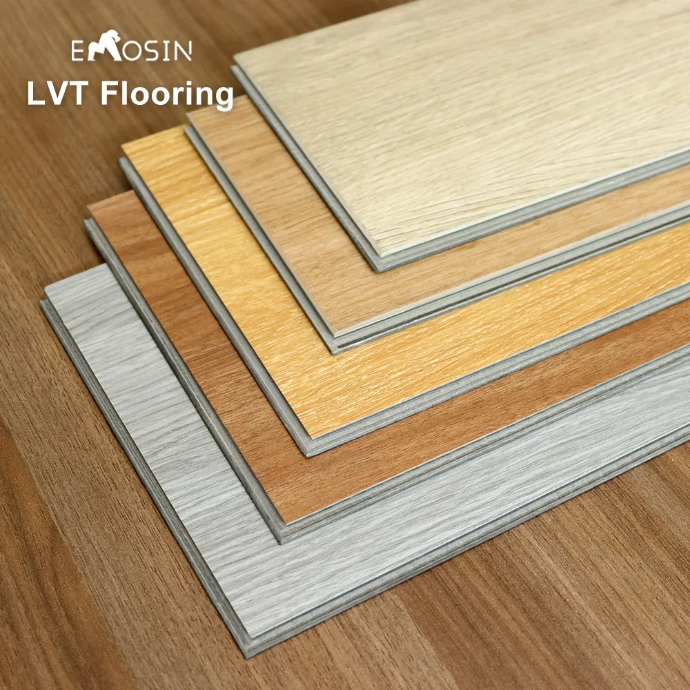 1.5mm Lvt Floor 100% Virgin Material New Design Dry Back Wood Series Plastic PVC Vinyl Flooring Plank
