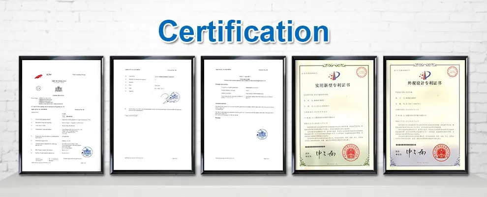 Certifications