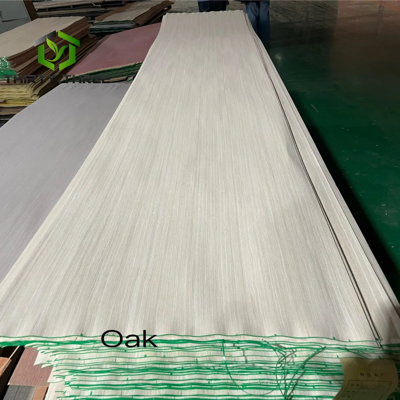 High Quality Sliced Cut Engineered White Oak Wood Veneer at Cheap Wholesale Price