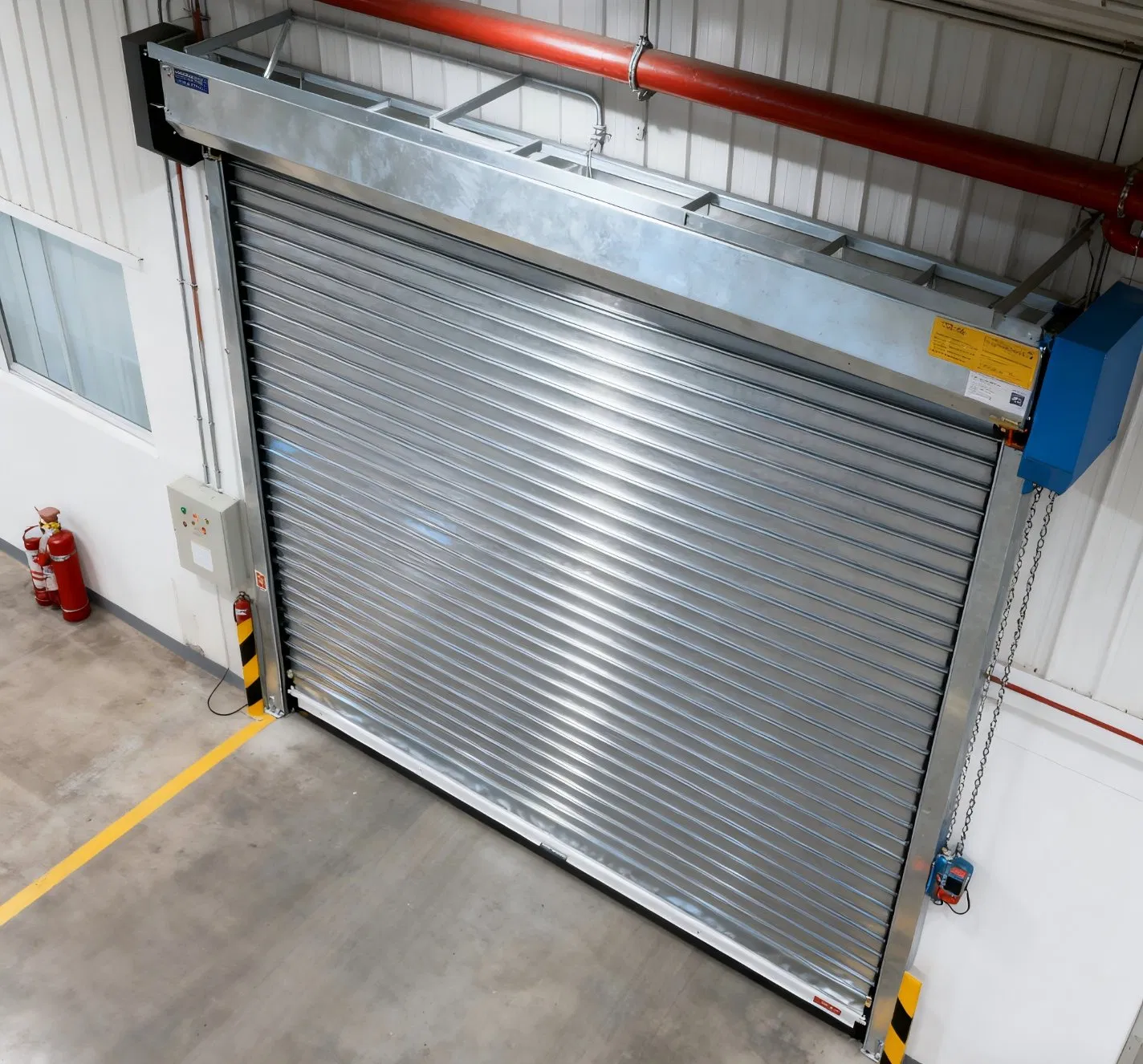 Factory Price Theft-Resistant Steel Fireproof Rolling Shutter Door for Security Isolation
