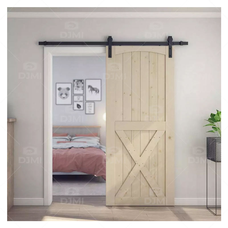 Sliding Wooden Hardware Barn Door Interior Aluminum Aluminium Door