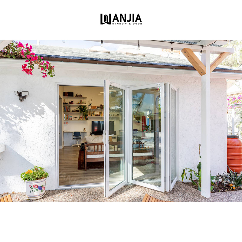 Glass Aluminium Bifold Doors Home Custom Bifold Folding Patio Doors