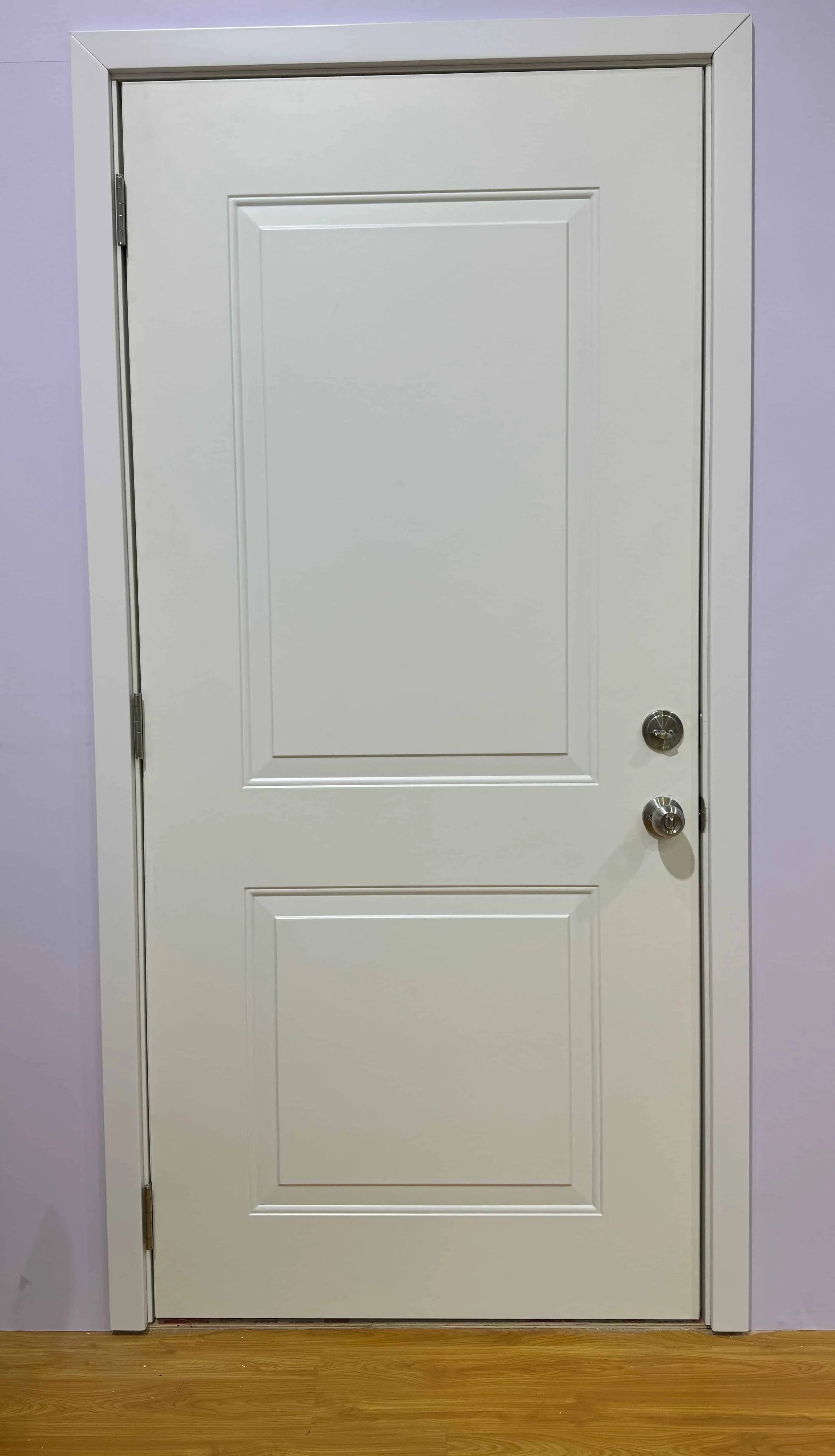 Modern Design High Quality Low Price Single Double Exterior Security Steel Door Anti Theft Front Entry Steel Doors for House