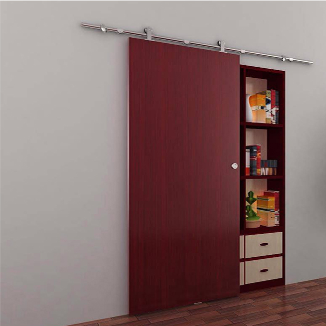 Sliding Open Style and Interior Position Wood Sliding Barn Door