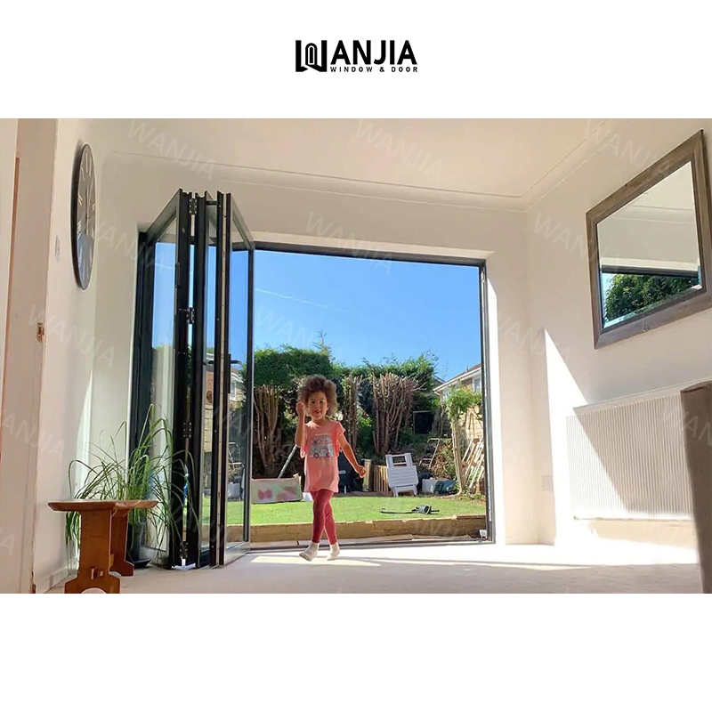 Glass Aluminium Bifold Doors Home Custom Bifold Folding Patio Doors