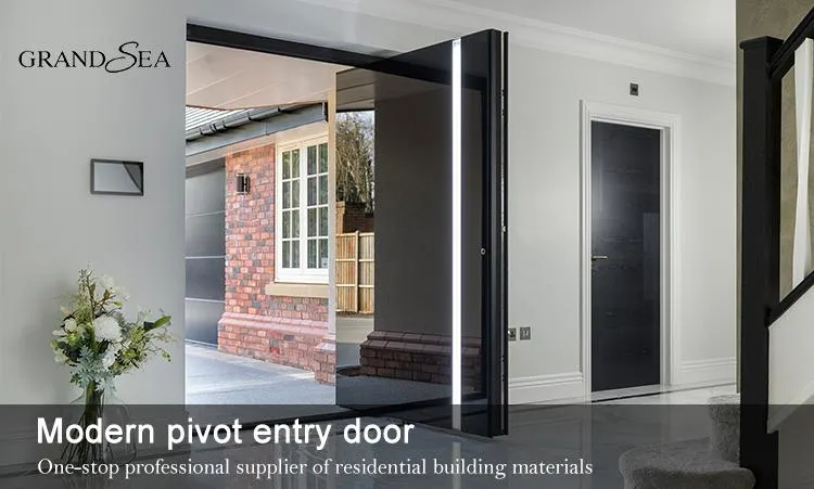 Luxury Villa Main Entrance Pivot Door