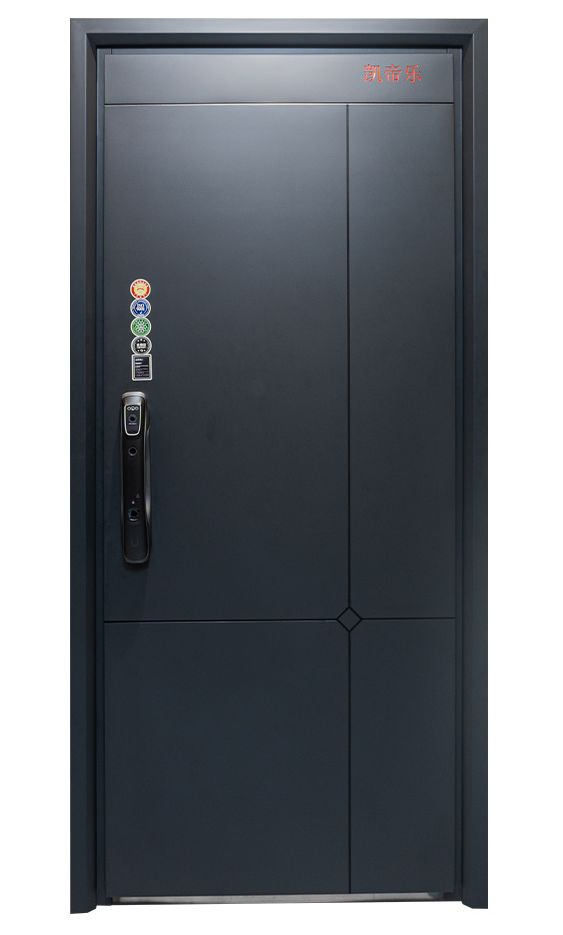 China Stainless Steel Security Door - Aluminum Entrance Interior Guangdong Exterior Metal Modern Wrought Iron Front Single Double Armored Pivot Door Price