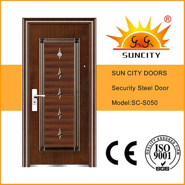China Factory Single Double New Turkish Design Turkey Exterior Secure Metal Door Homes Entrance Morden Front Entrance Exterior Iron Metal Security Steel Door