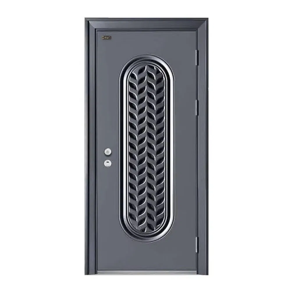 Durable Easy Install Exterior Security Steel Door for Villas