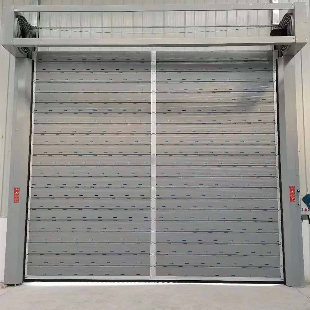 Durable Aluminum Alloy Spiral Door for Quick Security Access