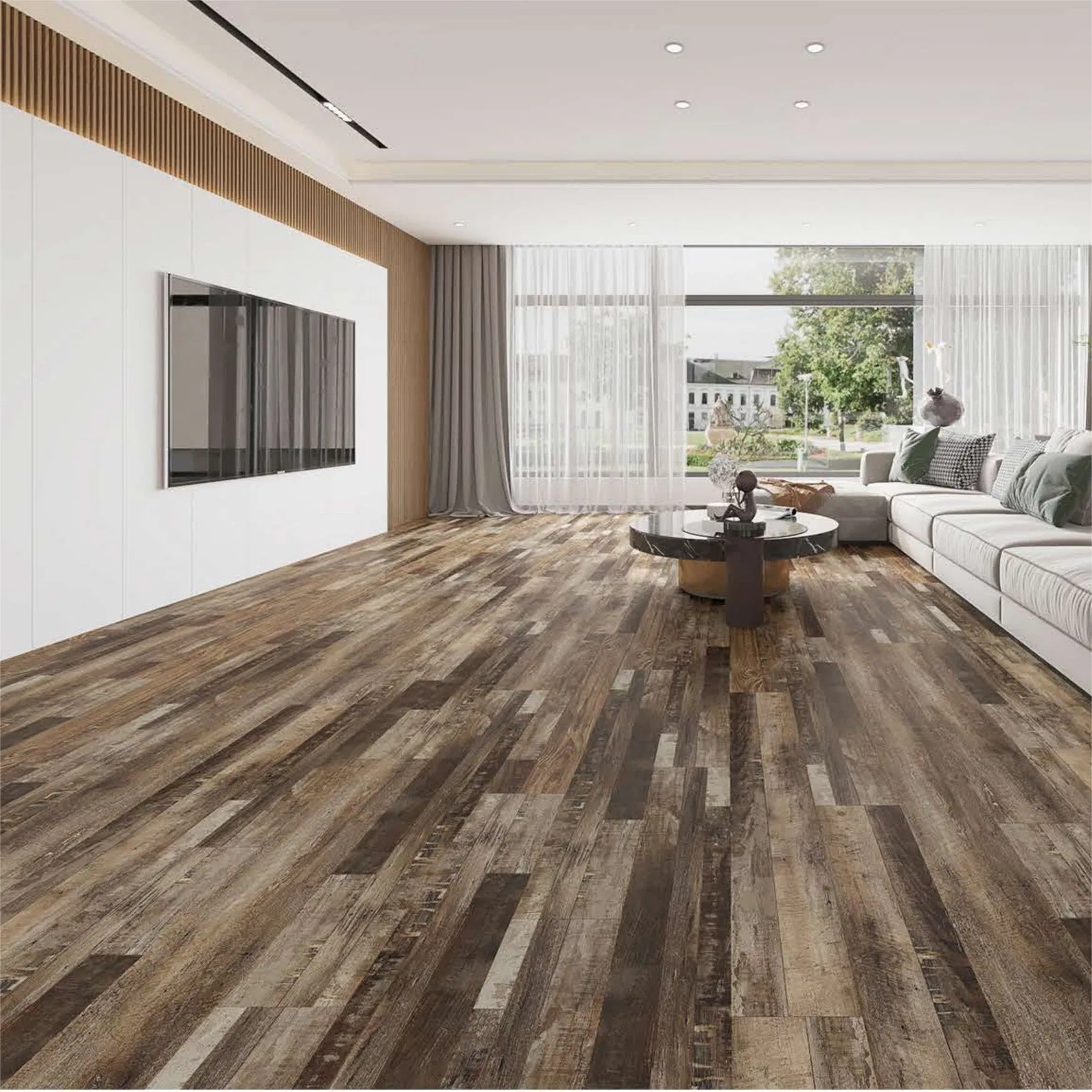 High Quality Colorful 5mm 4mm 6mm 7mm 8mm Lvp Spc Flooring Luxury Vinyl Plank Spc