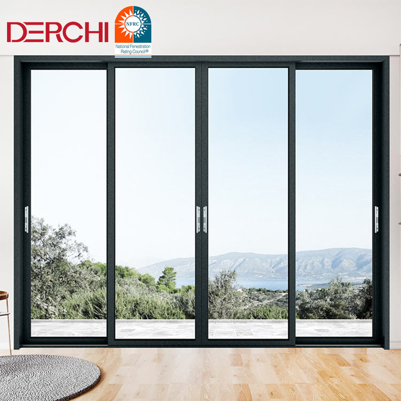 Commercial Flush Mounted Pocket Sliding Glass Door