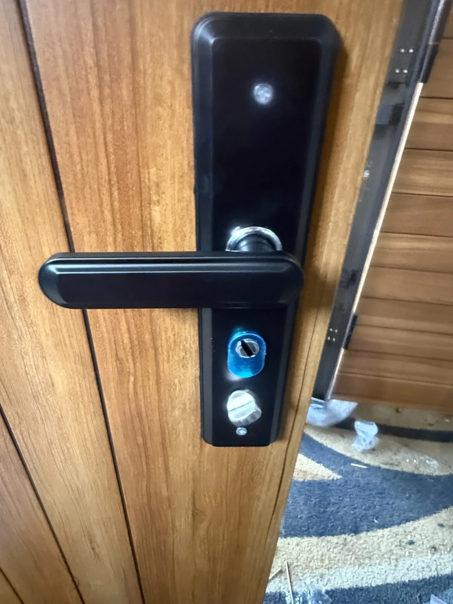 Modern Design Exterior Steel Storm Front Entry Metal Doors