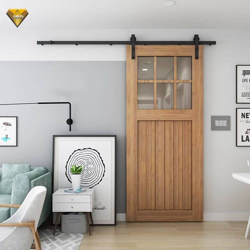 Hidden Track Sliding Ghost Door for Bathroom Hidden Sliding Barn Door Invisible Sliding Wood Door