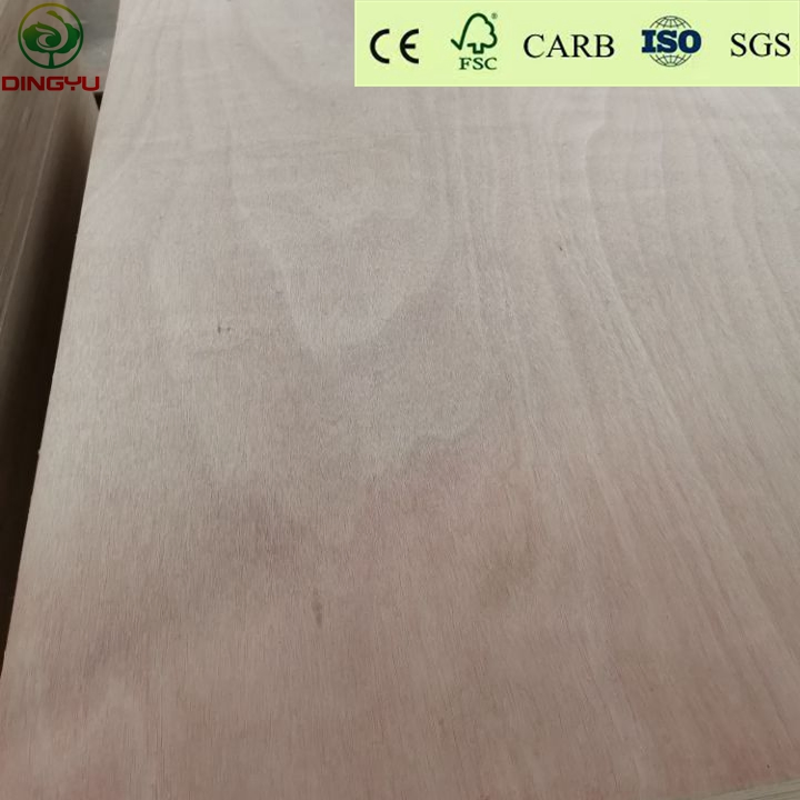 Okoume Paper Face Back Hardwood Core 18mm
