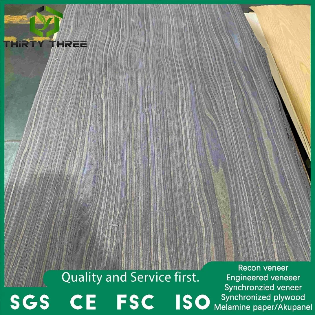 High Quality Artificial Rosewood Veneer Engineered Veneer/Engineering Wood Veneer