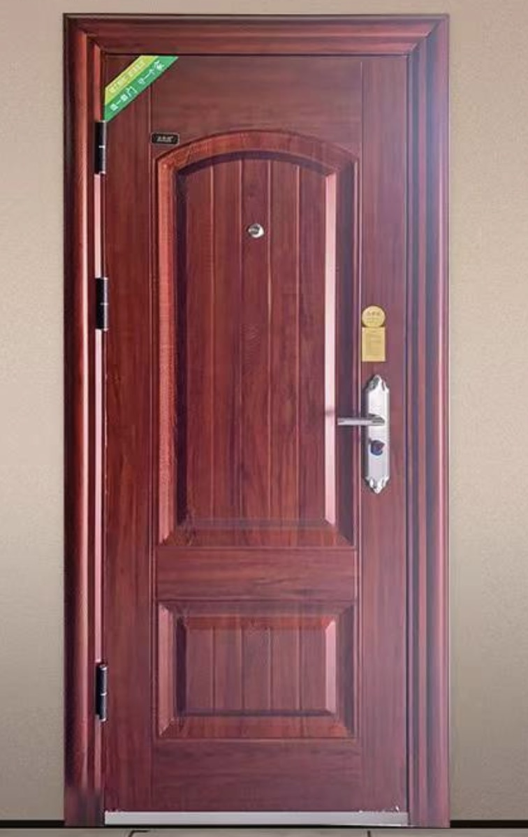 China Exterior Win-Star Sliding Patio Swing French Entrance Aluminum Steel Door Aluminum Security Entrance Interior Guangdong Exterior Metal Modern Wrought Door