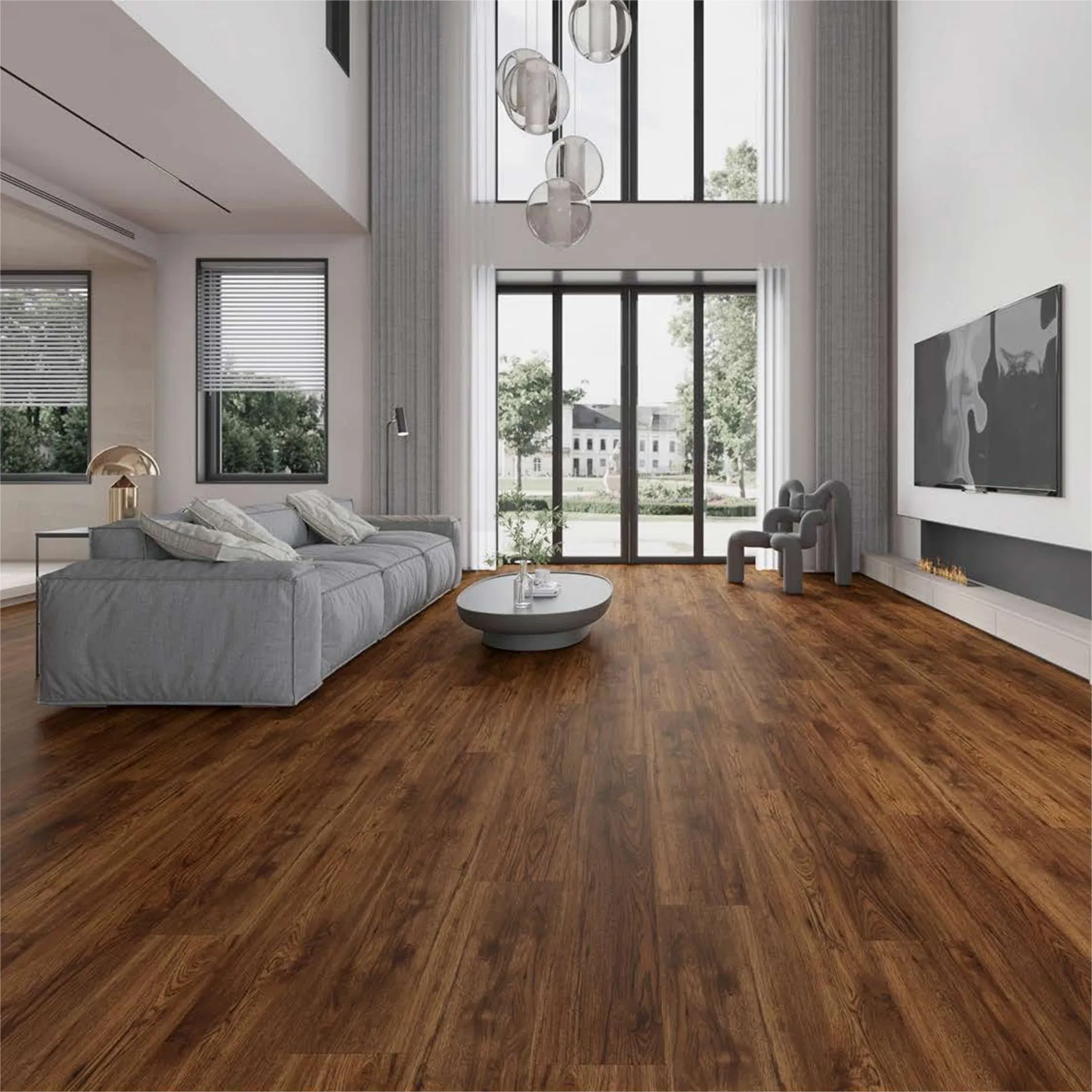 High Quality Colorful 5mm 4mm 6mm 7mm 8mm Lvp Spc Flooring Luxury Vinyl Plank Spc