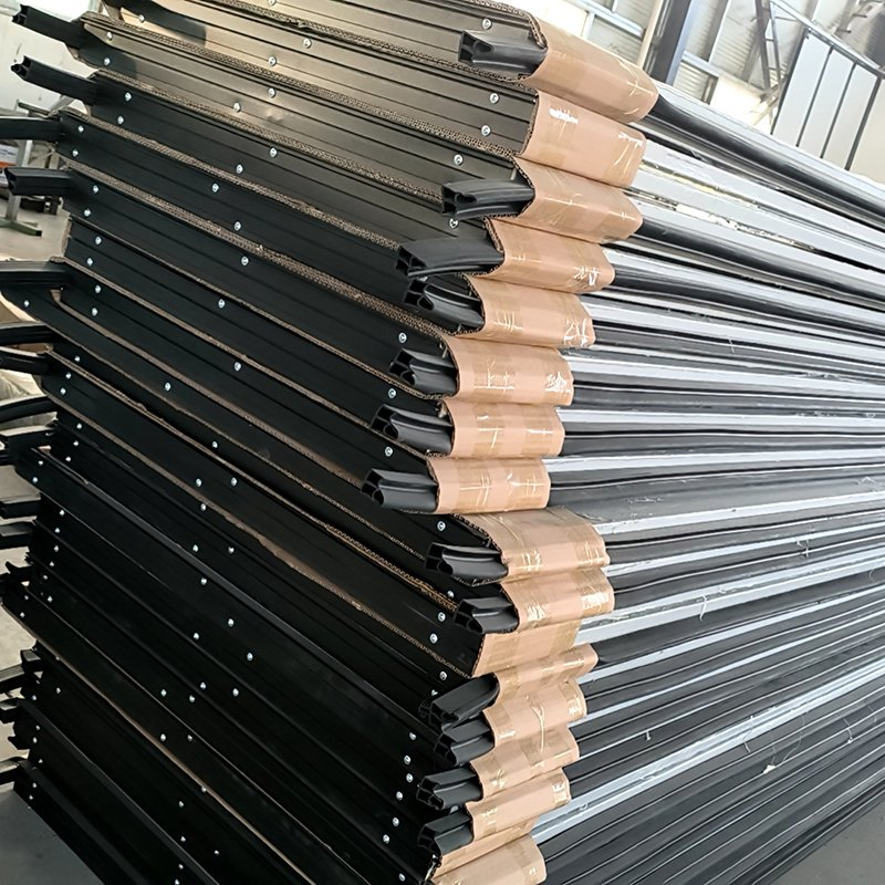 Exterior Big Size Industrial Automatic Motorized Electric Sandwich Panel Thermal Insulated Bifold Folding Door for Warehouse or Factory or Hangar