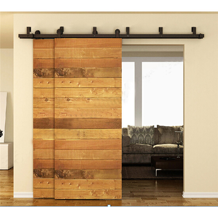 Modern Craved Door Panel Sliding Barn Composite Wood Door