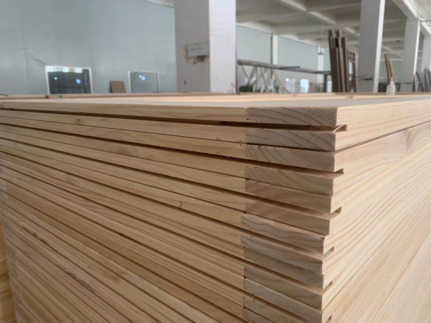 DIY Unfinished Interior Solid Pine Wood Sliding Barn Door with Hardware