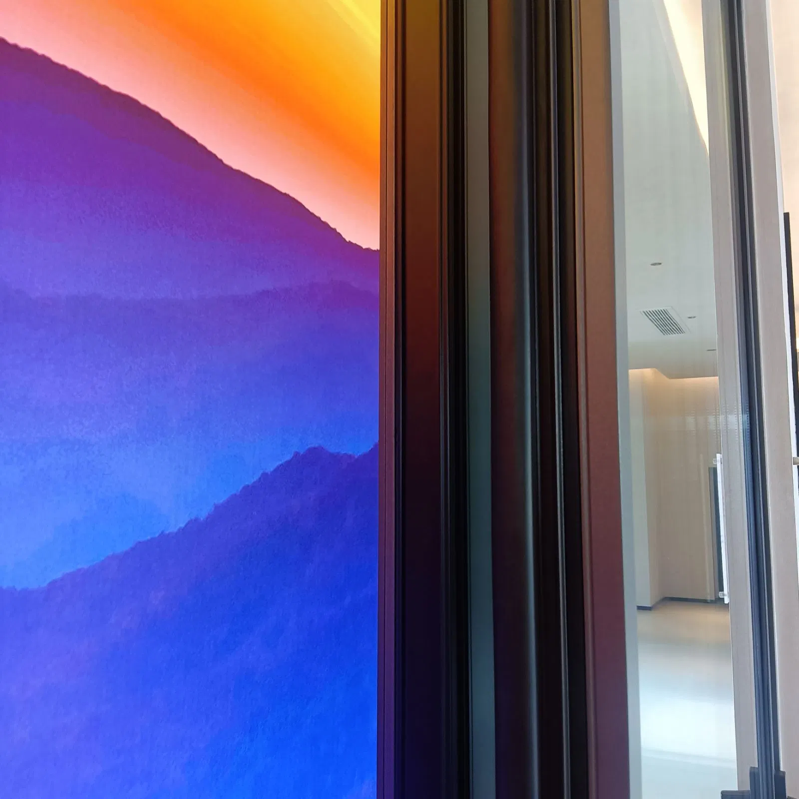 Glass Aluminium Sliding Door Lowe Tempered Safety Protect with Screen Nylon Hiding