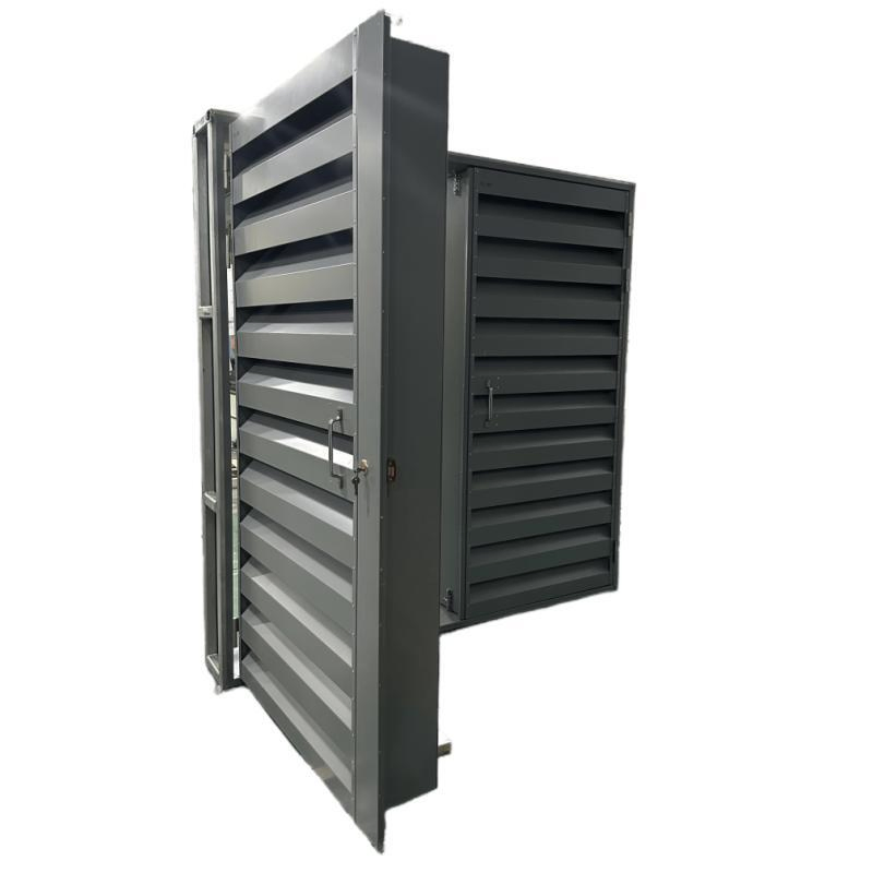 Cooling Tower Inlet Attenuators and Screens Single or Double Leaf Acoustic Door