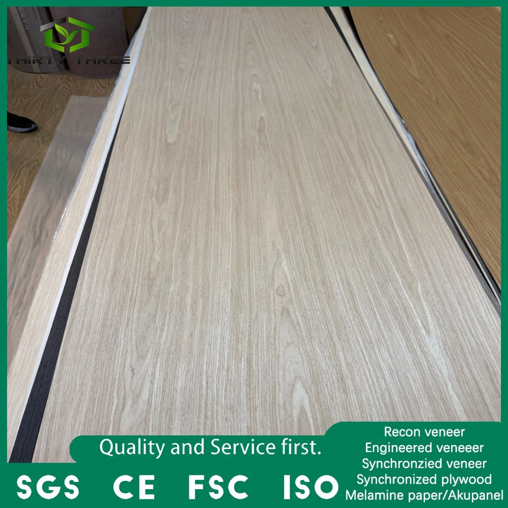 Engineered Face Veneer for Commercial Plywood with Great Quality