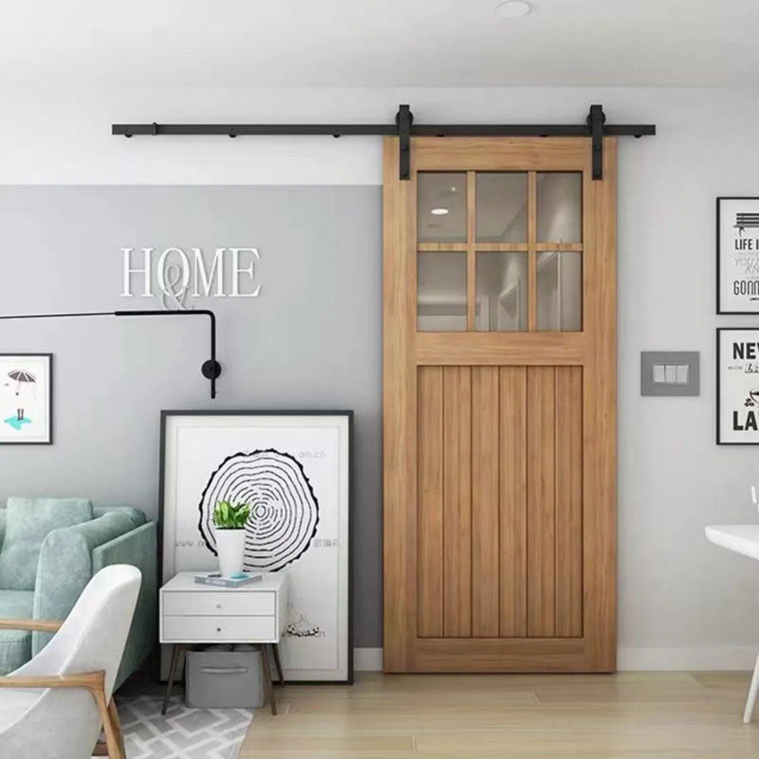 Wholesale Pocket Doors, Living Room Hidden Partition Doors, Atmospheric and Practical Factory Direct Supply Price