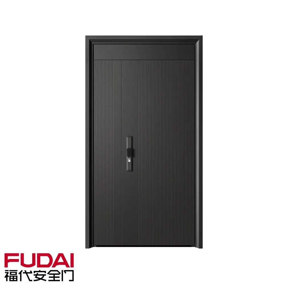 Modern Exterior Main Door Designs Front Entry Doors Entrance Security Steel Door for House