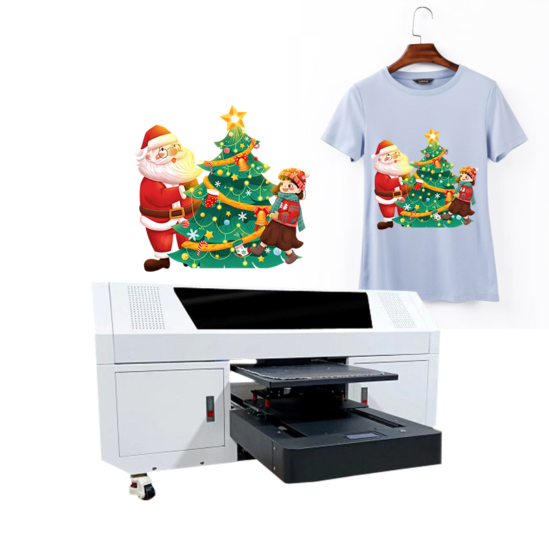 Direct to Garment T Shirt Printer Inkjet Machine DTG Printing Cotton Clothes A3 A2 4050 DTG Printer