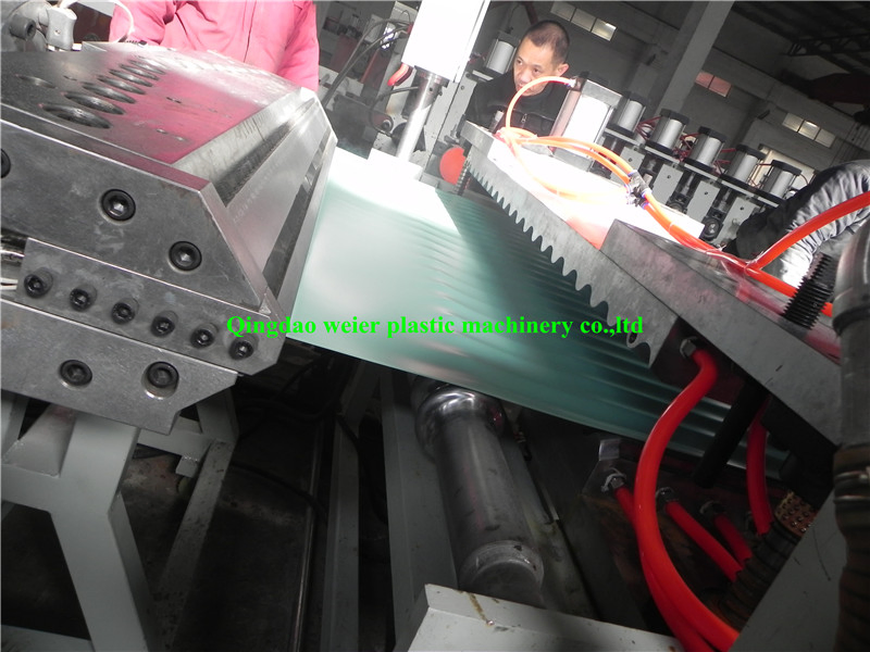 PVC Roofing Sheet Making Machine with Siemens PLC Control